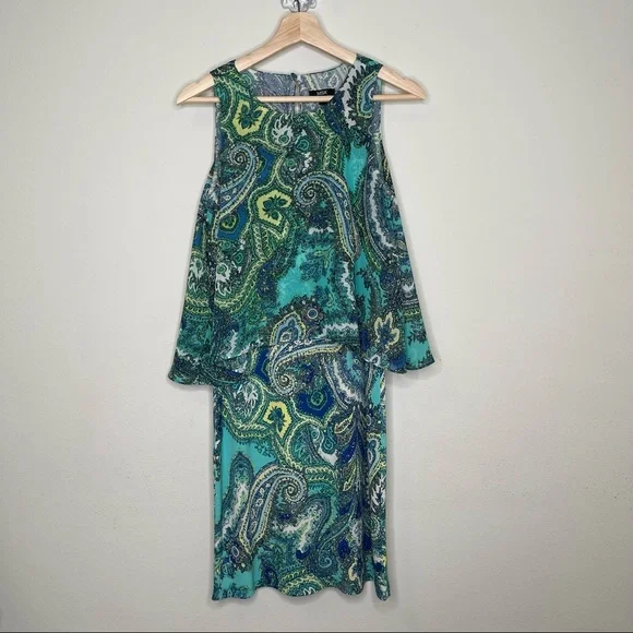 MSK sleeveless paisley print dress - Picture 6 of 9